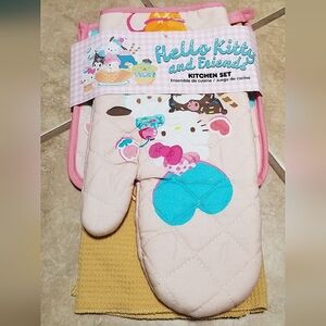 Bioworld Sanrio Hello Kitty & Friends Ice Cream 3pc Kitchen Set